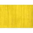 thumbnail image 1 of Ahgly Company Indoor Rectangle Solid Yellow Modern Area Rugs, 5' x 7', 1 of 4