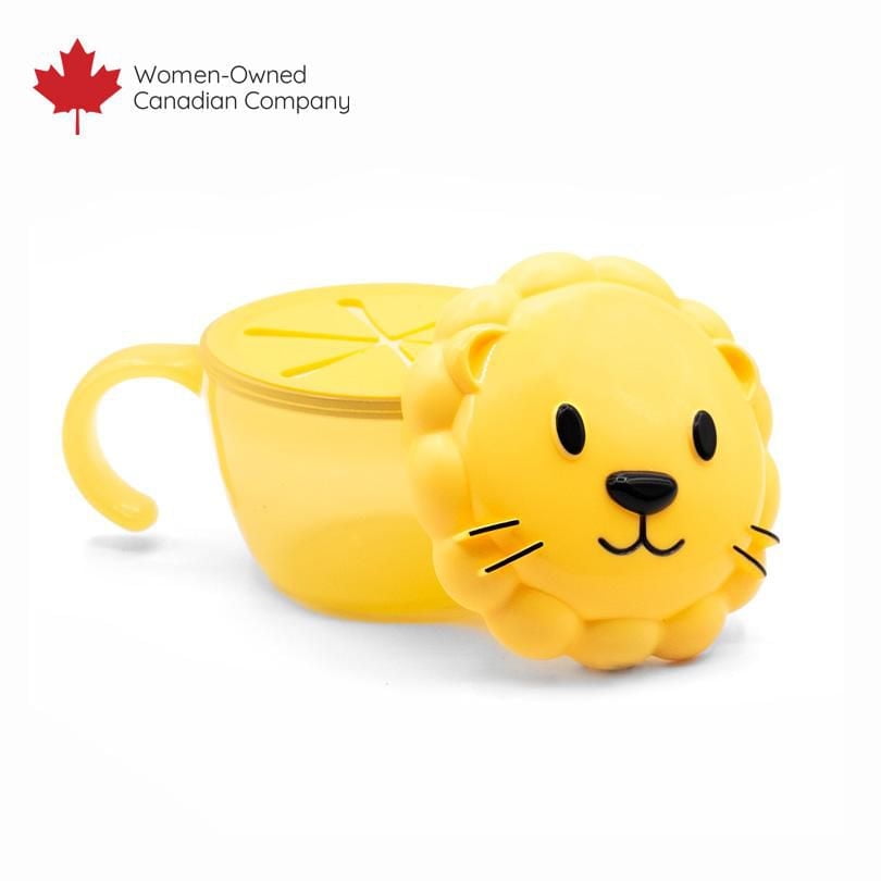 melii Animal Snack Containers with Finger Trap for Toddlers, Kids and Adults