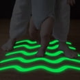thumbnail image 2 of Harpily Adhesive Sided Tape 24Pc Bathroom Anti-Slip Pad Fluorescent Luminous Stairs Reflective Slip Strip One Size Multi-Color, 2 of 8