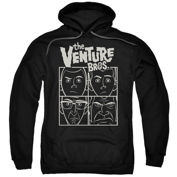 The Venture Bros Venture Adult Pullover Hoodie Sweatshirt Black