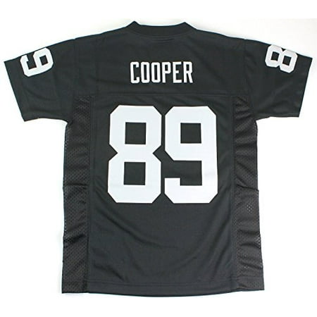 Oakland Raiders Football Jersey - Amari Cooper Oakland Raiders NFL Youth Black Home Mid-Tier Jersey (Youth Large 14-16)