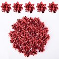 thumbnail image 1 of [ Pequeños moños para regalo Iceyyyy 200 unidades rojo metálico 2.5 cm ], 1 of 6