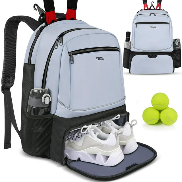 Mochila de Tenis Ytonet para Mujeres y Hombres con Bolsillo Aislante