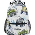 thumbnail image 1 of Travel Laptop Backpack Trucks Backpack for Preschool Elementary Middle High School, 1 of 7