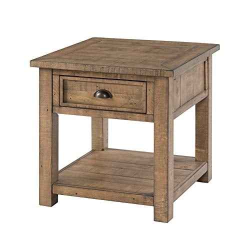 Martin Svensson Home Monterey Table d'Appoint en Bois Massif Récupéré Naturel