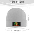 thumbnail image 3 of XMXT Winter Casual Beanie Hats for Men Women, Black History Month Prints Unisex Adult Cap Warm Daily Knit Hat Skull Caps, Gray, 3 of 9