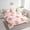 Golden Retriever, variant on 7Pcs Golden Retriever Bedding Set,Twin Size Comforter Set with Sheets and Pillowcase,7Pcs Bed in a Bag,Pink Love Heart Bed Set,Puppy Pet Comforter