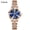 Dark blue, variant on New stylish women's watch with diamond inlay, British-style women's watch with small seconds dial, light luxury niche fashion waterproof trendy men's wristwatch