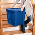 thumbnail image 2 of Sterilite 26 Gallon Storage Tote Container Box with Latch and Carry Lid, Blue, 2 of 2