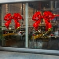 thumbnail image 5 of Boovnll Christmas Window Clings, Red Bow Stickers Window Decor, Christmas Stickers for Winter Holiday Indoor Wall Door Glass Party Decor Supplies, Christmas Decorations, 5 of 7