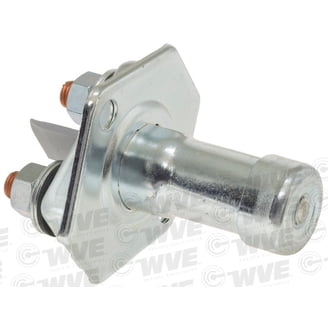 JEGS Billet Aluminum Ignition Switch & Start Panel | Pre-Labeled With Toggle & Push Button