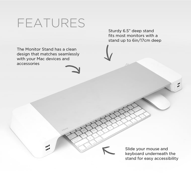 Orico Adjustable Laptop Stand with 4-Port USB 3.0 Hub - Convenient and  Ergonomic Solution