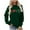 Green, variant on FDGIU Women's Valentine Pullover Sweatshirt, Cozy Heart Print Long Sleeve Top for Valentine's Day & Comfortable Trendy Style