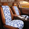 thumbnail image 3 of Eheartsgir Camo Cat Design Quilted Car Seat Protector, Non-Slip Quilted Padded Fabric Vehicle Seat Protector 2 Pack Removable Car Seat Covers for Front Seats for SUV, 3 of 7