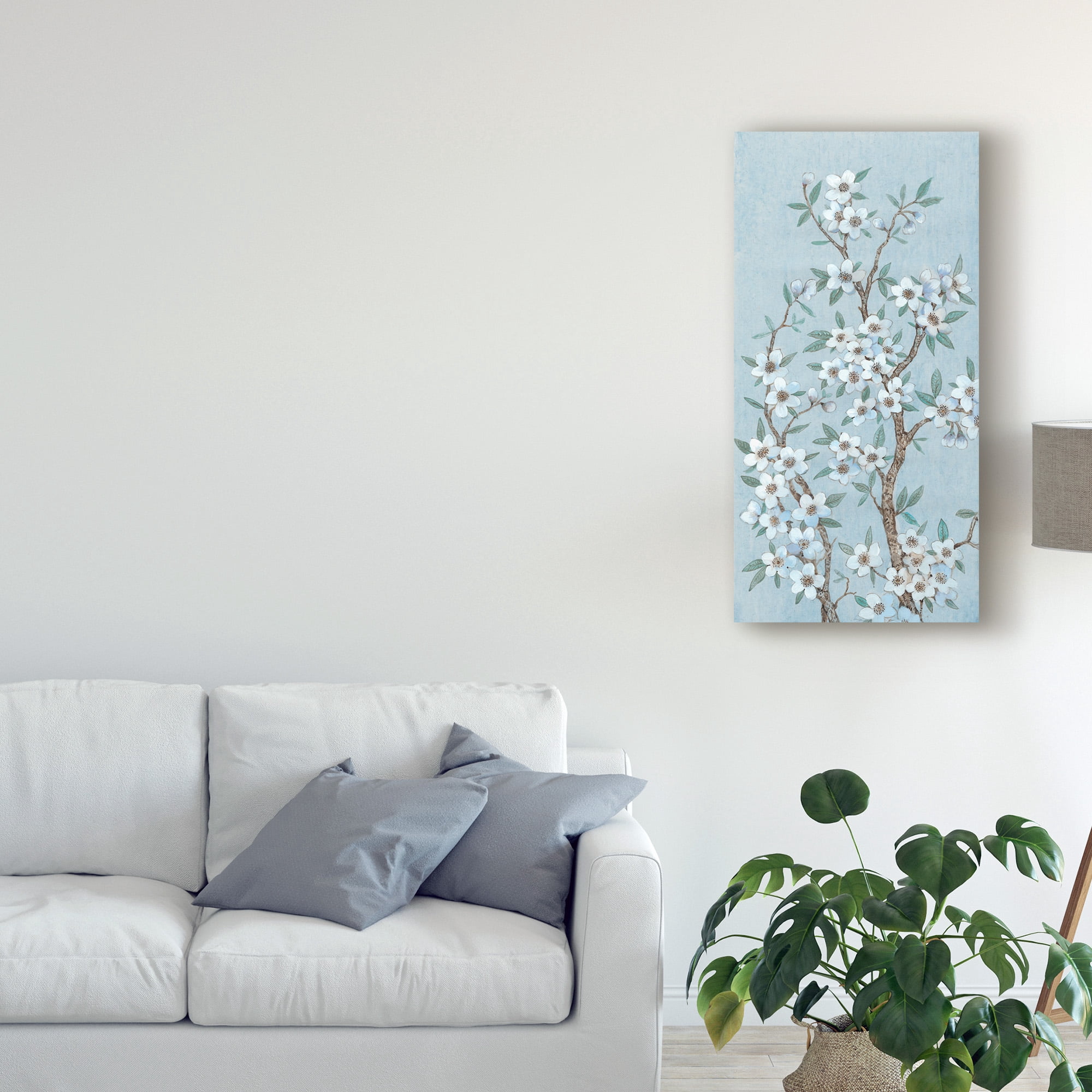 Trademark Fine Art 'Branches of Blossoms I' Canvas Art by Tim OToole