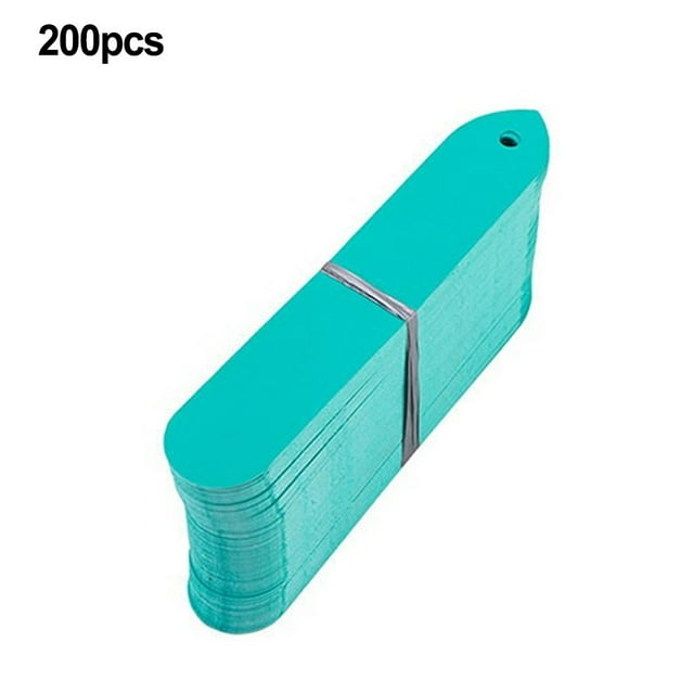 Étiquettes de Marqueur de Plante 200Pcs Flexible PVC Tag Jardin Imperméable à l'Eau