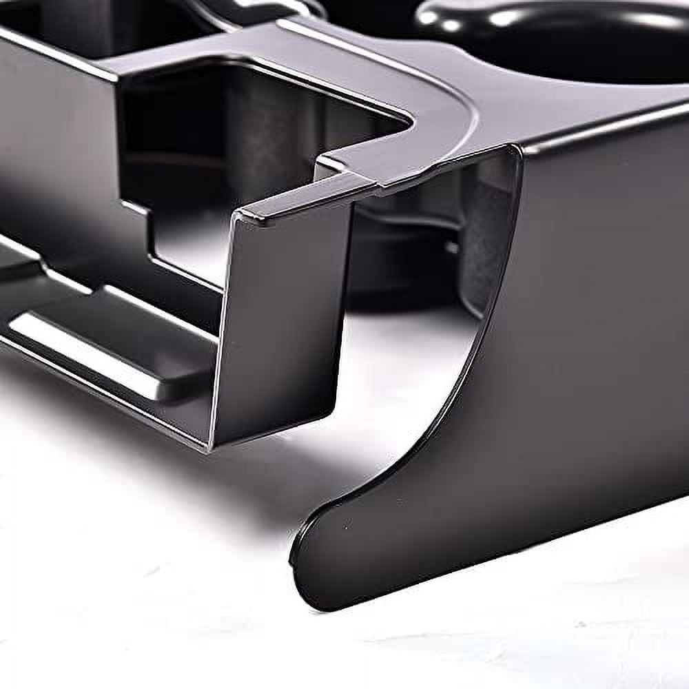 PIT66 Center Console Cup Holder, Fit for 2003-2012 Dodge Ram 1500 2500 3500 Matte Black
