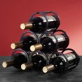 thumbnail image 2 of Estante para 6 Botellas de Vino Organizador de Vino Extraíble para Botellas de Vino Botellas de Whisky Botellas de Cóctel ANGGREK Otros, 2 of 8