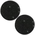 thumbnail image 2 of Paquete de 2 posavasos para taza de coche, posavasos con diamantes de imitación, portavasos antideslizantes, accesorios universales para Interior de coche, 2 of 5