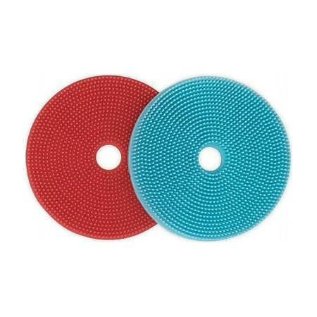 UPC: 0852865007577 | Spike Silicone Fij-It – Fidget Tactile Sensory Motor Aid for School Home Work (RED/AQUA)