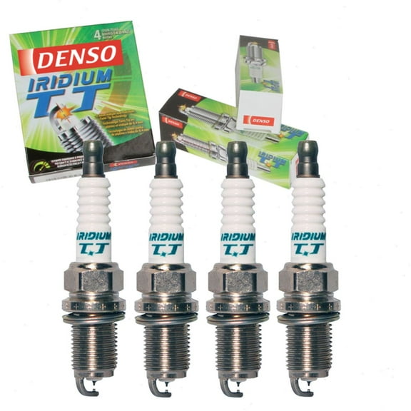 4 pc DENSO Iridium TT Spark Plugs compatible with Toyota Camry 2.5L L4 2010-2017