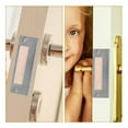 thumbnail image 3 of HAMPPLIES 4 Pcs Plaque de Gâche de Porte Robuste en Acier Inoxydable pour Administrateurs Scolaires, 3 of 8