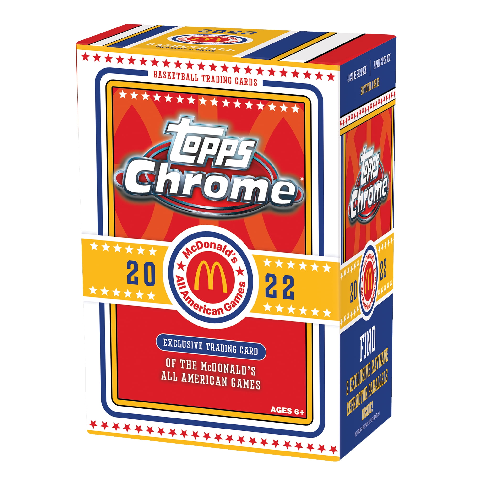 2022 Topps Chrome McDonald's All American Chrome Basketball Factory