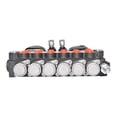 thumbnail image 5 of findmall Hydraulic Directional Control Valve w/ 2 Joystick 6 Spool 11 GPM SAE Ports 3625 PSI for Small Tractors Tractors Loaders Log Splitters, 5 of 5