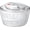 White, variant on lanema Multifunctional Vegetables Salad Spinner Mixer Lettuce Leaf Dehydrator with Lid Easy Press Fruit Drainage Tool