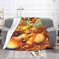 thumbnail image 3 of Manta de Charizard, decoración de habitación, mantas de franela para sofá cama, 101 x 76 cm, 3 of 8