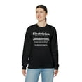 thumbnail image 6 of Electrician Definition Wizard Magician Career Unisex Sweatshirt S-2XL, 6 of 7