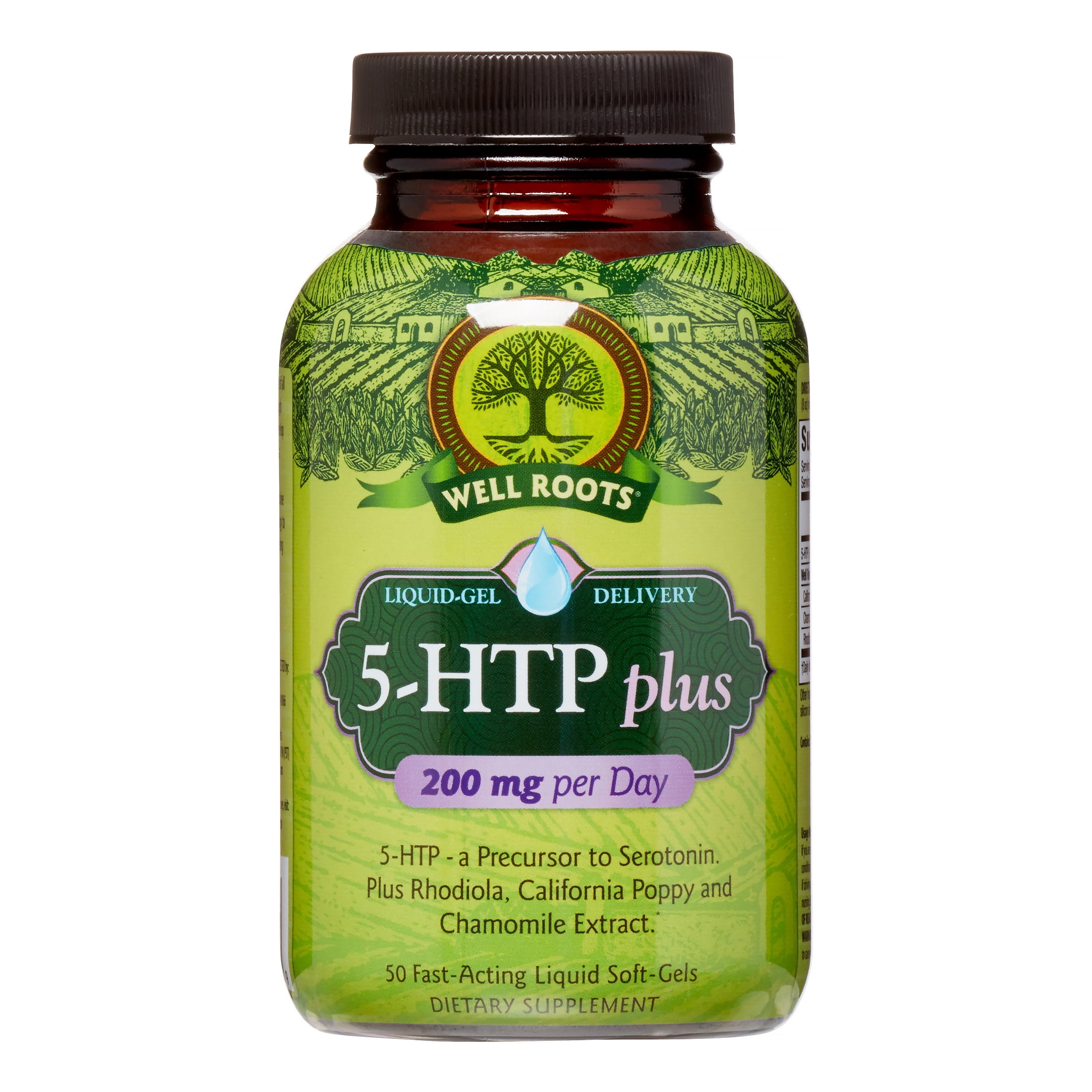 Applied Nutrition Well Roots 5HTP Plus, 50 Ct