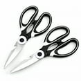 thumbnail image 6 of EXLEAF 2026 New Heavy Duty Kitchen Scissors-Sharp Stainless Steel Multi-Purpose Shears with Ergonomic Non-Slip Handle for Effortless Cutting,Poultry,Fish,Vegetables,Herbs More,Dishwasher Safe A, 6 of 6