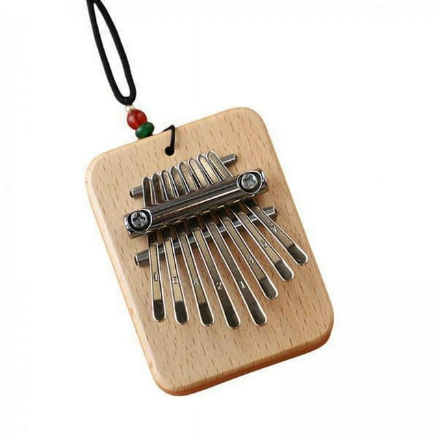 Bunblic 4xBeech Mini 8 Key Musical Cute Music Instruments for Travel Outdoor Vacation