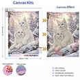 thumbnail image 2 of Mosaflare Snow Leopard Pearl Diamond Painting Kit for Adults,DIY Diamond Art for Home Decoration 12×16 inch HD Canvas, 2 of 8