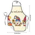 thumbnail image 2 of Sikiie Autumn Gnomes1 Aprons for Kitchen Cooking Aprons, Chef Apron for Men Women Chef, 2 of 7
