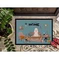thumbnail image 3 of White Poodle Sweet Home Door Mat, 3 of 3