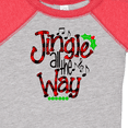 thumbnail image 4 of Inktastic Christmas Jingle All the Way with Music Notes and Holly Boys or Girls Baby Bodysuit, 4 of 5