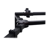 Double Piano Keyboard Stand - 2Tier Studio Stage Mixer Laptop Mount DJ Turntable