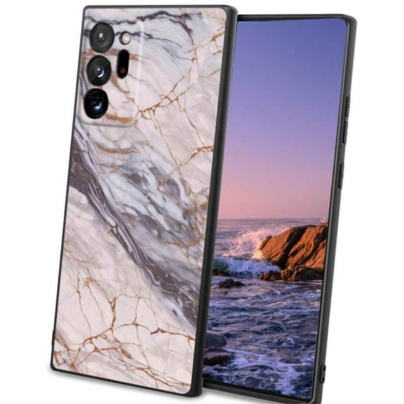 Compatible with Samsung Galaxy Note 20 Ultra 5G Phone Case, Marble-Custom37 Case Men Women, Flexible Silicone Shockproof Case for Samsung Galaxy Note 20 Ultra 5G