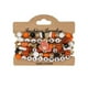 thumbnail image 2 of Decoraciones de Halloween, conjuntos de pulseras de Halloween, paquete de pulseras góticas de cuentas en capas, pulsera elástica apilable con diseño de calabaza araneida y fantasma espeluznante para a, 2 of 6