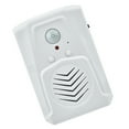 thumbnail image 3 of Motion Sensor   Alarm White Abs Usb Battery Powered Motion Sensor Alarm Mp3 for Audio Player Infrared Induction, 3 of 8