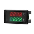 thumbnail image 1 of Amdohai AC 80-300V 100A Digital Voltmeter Ammeter Amperage Tester Gauge Green Red LED Amp Dual Display AC Panel Current Meter Tester with Current Transformer, 1 of 7