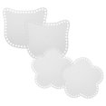 thumbnail image 4 of OUNONA 4pcs Acrylic Handbag Base for DIY White Crochet Bag Shaper with Protective Bottom, 4 of 8