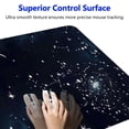 thumbnail image 3 of Heduofu Mouse Pad Space Galaxy Mouse Pad Star Mouse Pad Office Mouse Pad Personalized Desk Accessories Non-Slip Rubber Mousepad 31.5x11.8 in, 3 of 6