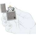 thumbnail image 6 of Zippo 46399 Armor Antique Silver Flame Design Pocket Lighter, 6 of 7