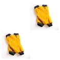 thumbnail image 2 of Scienceny Mangas de soldadura de cuero de vaca largas resistentes al calor populares de 19 amarillo A Tipo 1 2piezas, 2 of 4