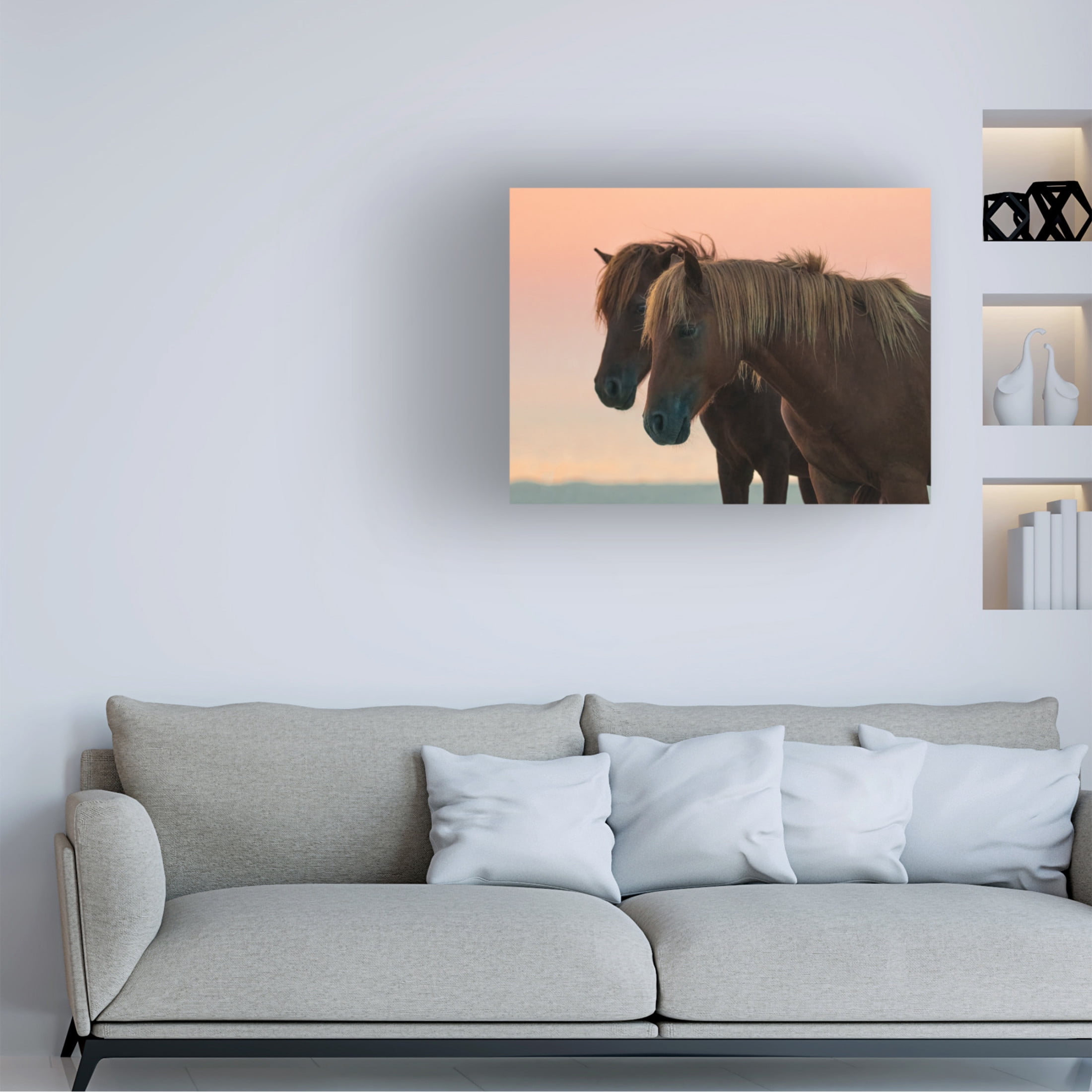 Trademark Fine Art Wenjin Yu Looking Forward Canvas Wall Art