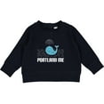 thumbnail image 2 of Inktastic Portland Maine Coastal Baby Sweatshirt, 2 of 4