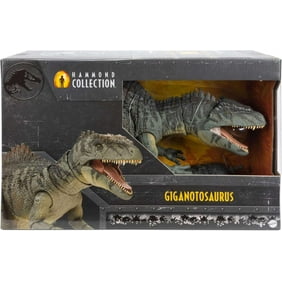 Mattel Jurassic World Dominion Hammond Collection Giganotosaurus Dinosaur Figure, 21 Articulations, Glass Eyes, Wired Tail & Posable Tongue